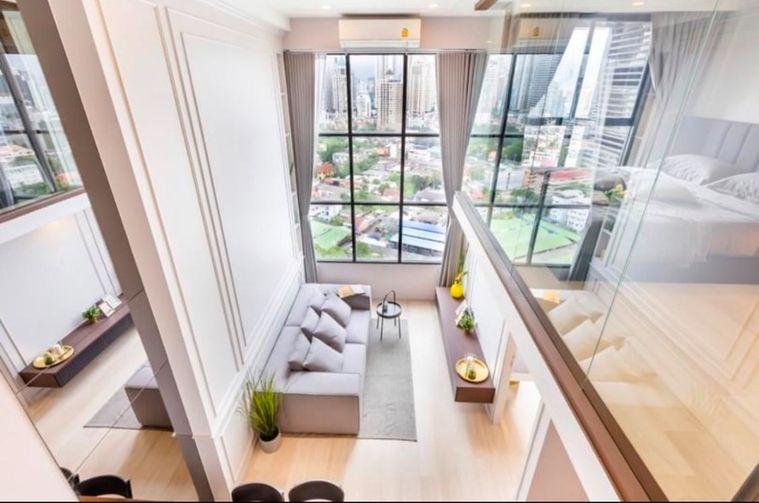 รูป ให้เช่า⭐KnightsBridge Prime Sathorn⭐ ห้อง Duplex พร้อมเฟอร์นิเจอร์ เครื่องใช้ไฟฟ้า ใกล้ BTS ช่องนนทรี - รูปที่ 8/10