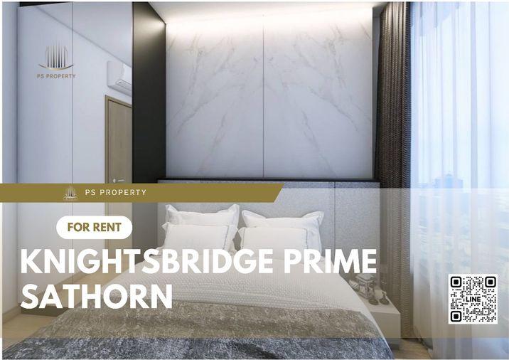 รูป ให้เช่า🔥KnightsBridge Prime Sathorn🔥 ห้องสวยตกแต่งครบ พร้อมเครื่องใช้ไฟฟ้าและเฟอร์นิเจอร์ ใกล้ BTS ช่องนนทรี - รูปที่ 1/5