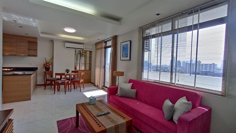 รูป The Roof Garden | ให้เช่า 1 ห้องนอนไซต์ ใหญ่ รีโนเวท ใหม่ทั้งห้อง ห้องอาบน้ำสวยใหม่ มีวอล์คอินตู้เสื้อผ้า วิวสวยสุดๆ - รูปที่ 1/13