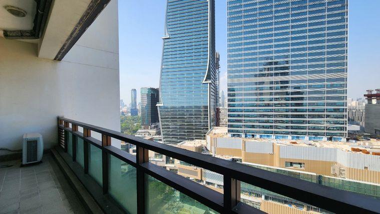 picture Lumpini Park View |  For Rent 1 Bedroom 60 Sq.m. Big Balcony and Close to MRT Lumpini - 10/12