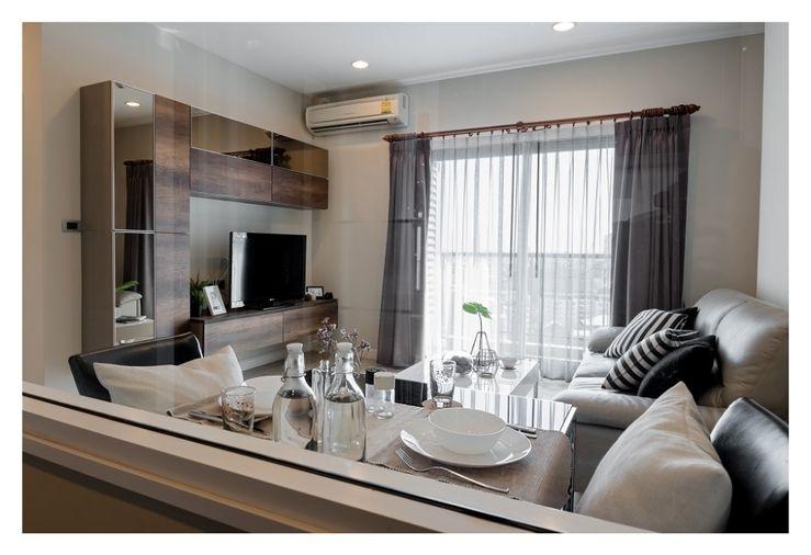 รูป The Crest Sukhumvit 34 (เดอะ เครสท์ สุขุมวิท 34)   1 ห้องนอน 1 ห้องน้ำ 1 ห้องนั่งเล่น - รูปที่ 1/11