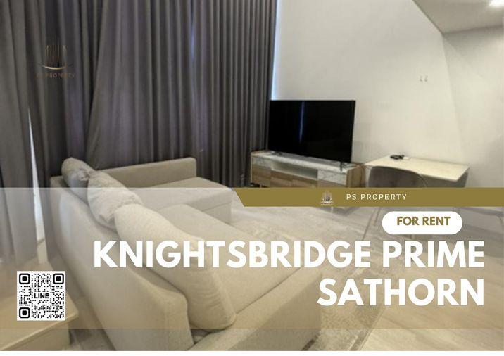 รูป ให้เช่า✨Knightsbridge prime sathorn✨ เดินทางสะดวกใกล้ BTS สาทร เฟอร์นิเจอร์ เครื่องใช้ไฟฟ้าครบ - รูปที่ 1/8