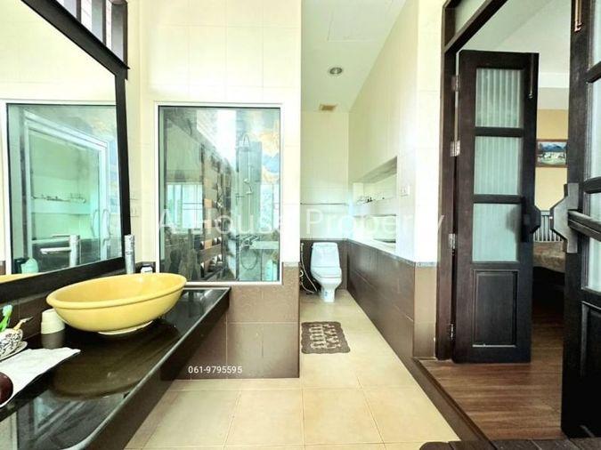 รูป ขายบ้านเดี่ยว หลังใหญ่ ศรีราชา ม.ธาราปุระ ริมน้ำหนองค้อ ชลบุรี - รูปที่ 13/15