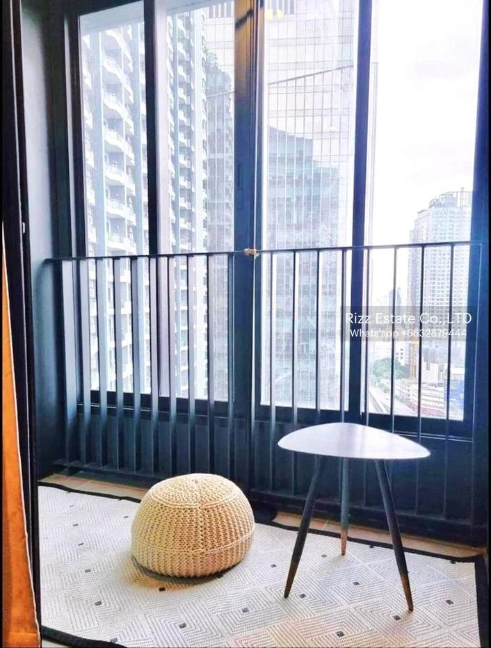 picture ⚡Available!!⚡ IDEO MOBI ASOKE Near MRT Phetchaburi ⚡LineID : @Habitant (with@ Ahead)⚡ - 7/9