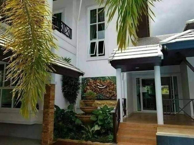 picture Single house in Pattaya, Samran Village, Bang Lamung, with swimming pool, ready to move in, Chonburi. - 2/8