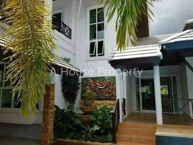 รูป บ้านเดี่ยว พัทยา มบ.สำราญ บางละมุง พร้อมสระว่ายน้ำ พร้อมอยู่ ชลบุรี - รูปที่ 2/8