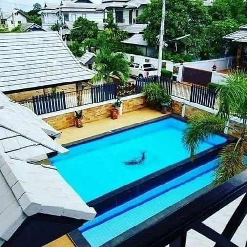 picture Single house in Pattaya, Samran Village, Bang Lamung, with swimming pool, ready to move in, Chonburi. - 8/8