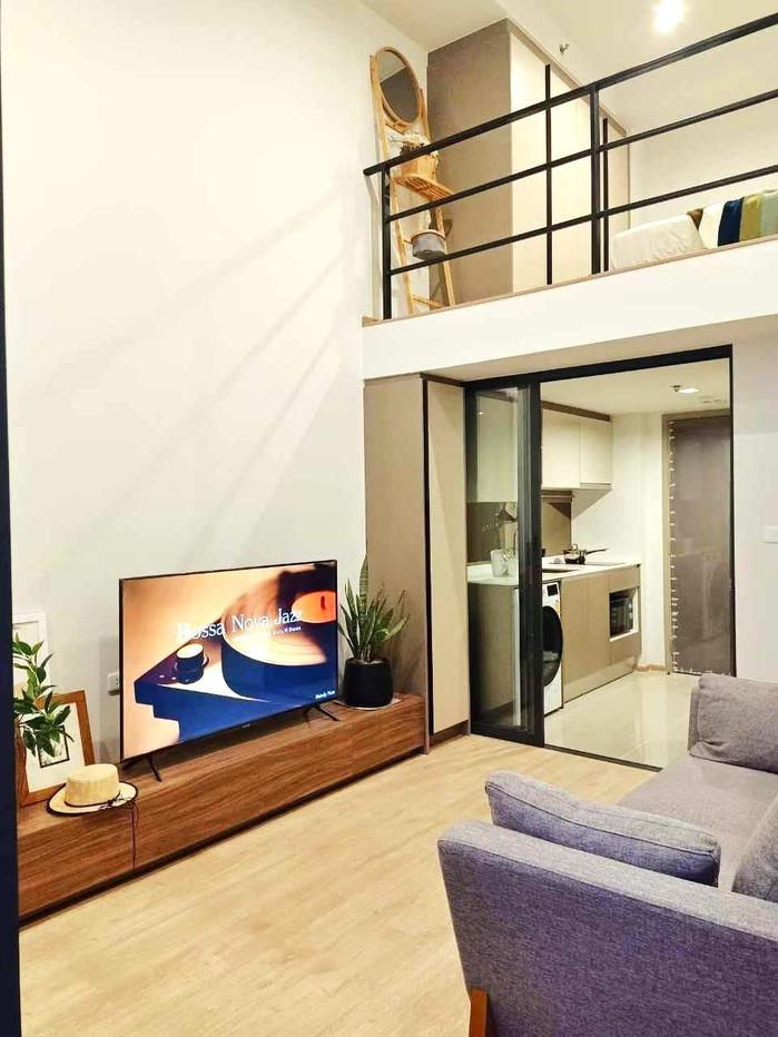 รูป LineID: @Homelisting (มี@) ให้ เช่า IDEO Asoke - Rama 9 (Duplex) จองด่วน - รูปที่ 6/7