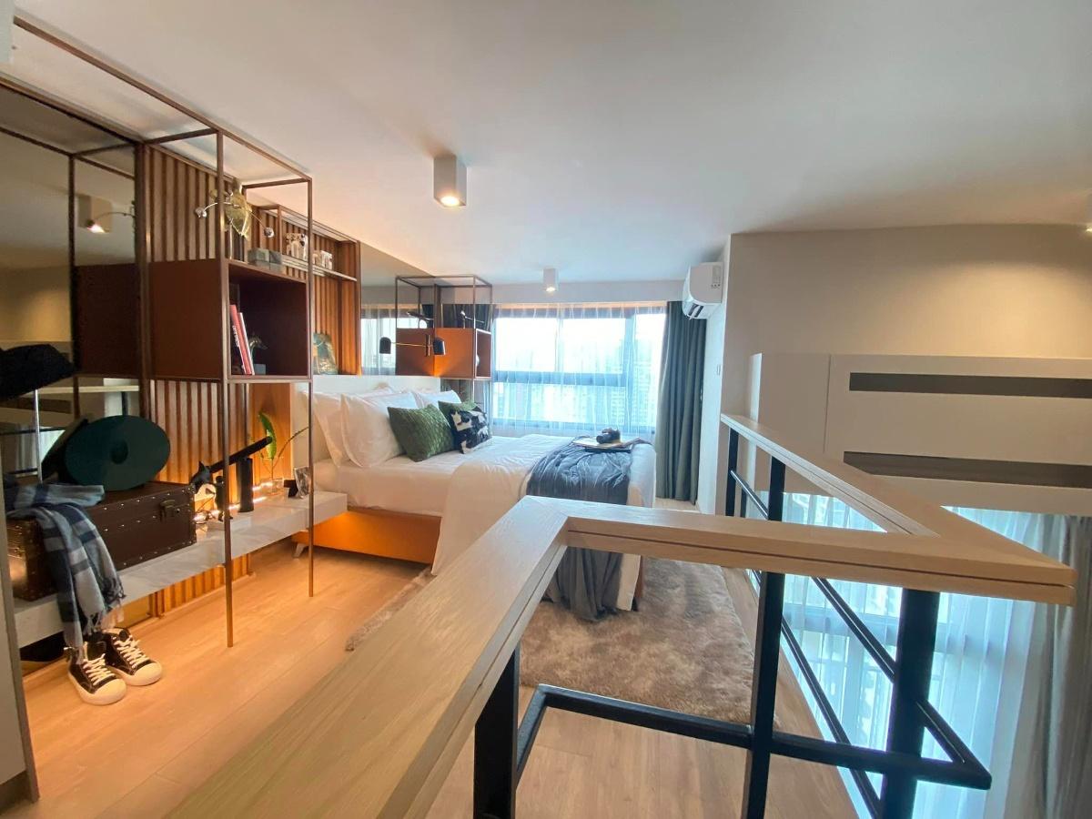 picture 🌍Available!! IDeo Rama 9 - Asoke 2Bed 1Bath 🎊LineID : @RizzEstate (with@ Ahead)🎊 - 7/8