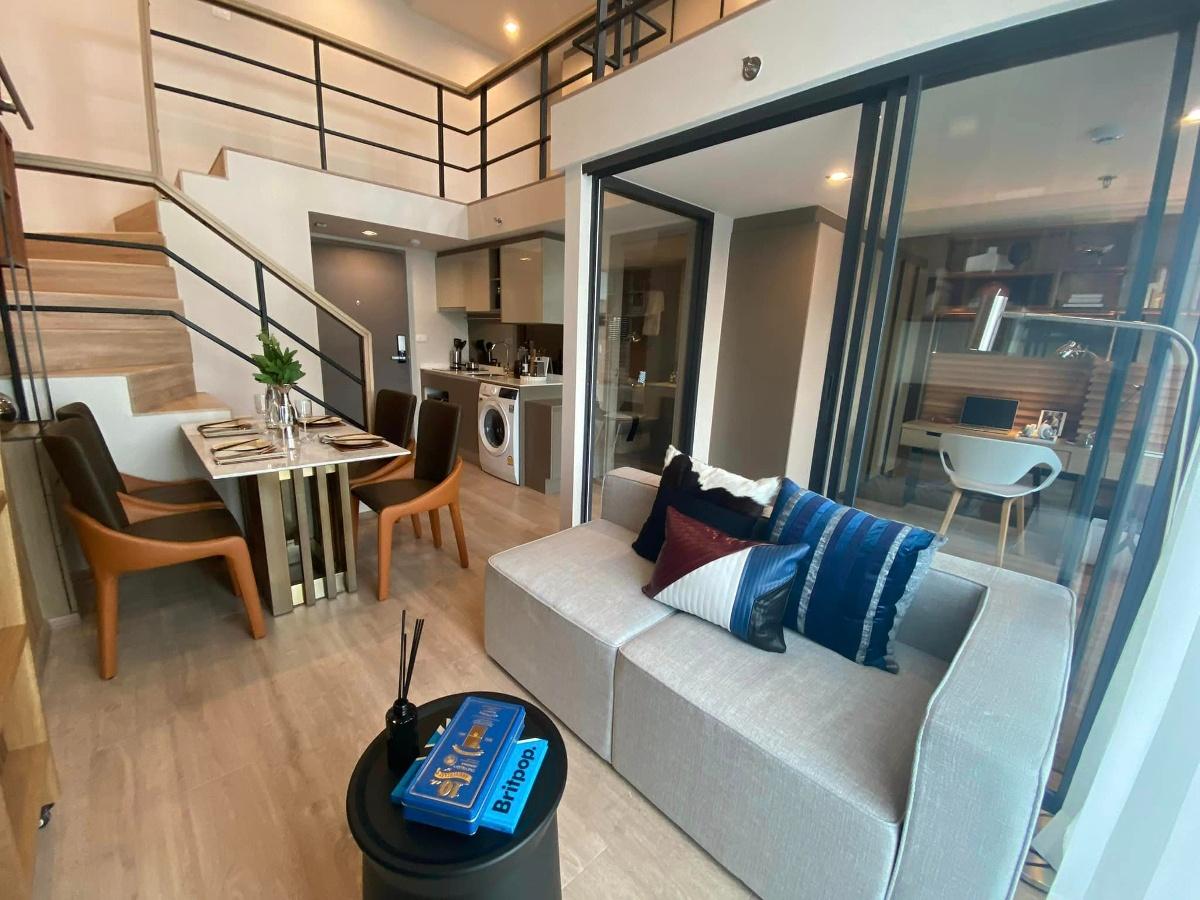 picture 🌍Available!! IDeo Rama 9 - Asoke 2Bed 1Bath 🎊LineID : @RizzEstate (with@ Ahead)🎊 - 1/8