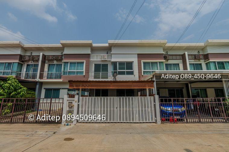 รูป ขายทาวน์เฮ้าส์ หมู่บ้านโนโววิลล์ วงแหวน-บางใหญ่ ขนาด 2 ชั้น 21 ตรว. 3 ห้องนอน 2 ห้องน้ำ บ้านรีโนเวทใหม่ พร้อมอยู่ ใกล้ทั้งถนน 345 และถนนกาญจนาภิเษก - รูปที่ 1/29