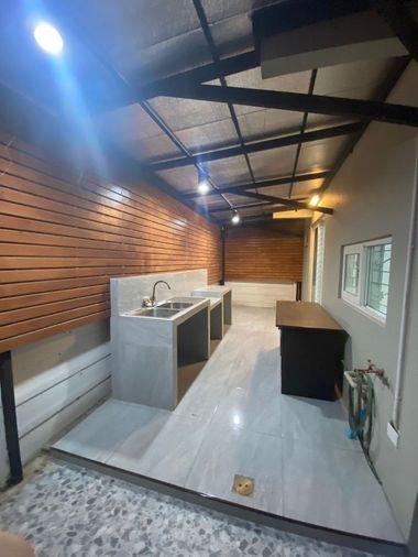 รูป A66- 018       ขาย บ้านแฝด อารียา เดอะคัลเลอร์ กาญจนาภิเษก-ราชพฤกษ์ บ้านพร้อมอยู่ ต่อเติมครัวเรียบร้อย - รูปที่ 4/16