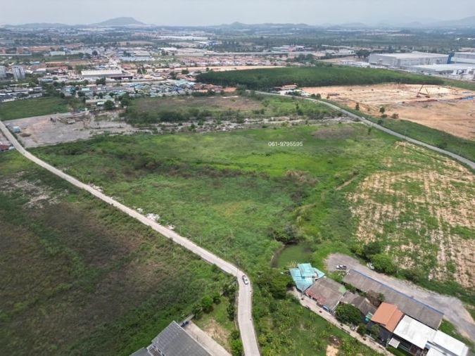 picture Land in Sriracha, Bowin, purple striped area. purple striped space Next to Sarathan Road, Chonburi - 5/8