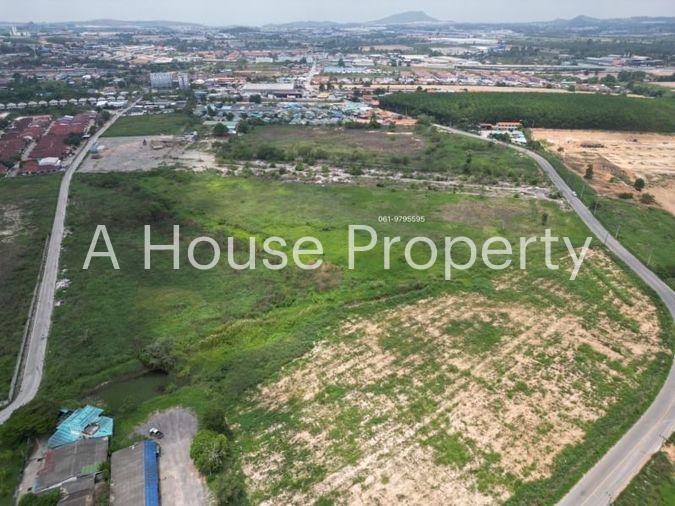 picture Land in Sriracha, Bowin, purple striped area. purple striped space Next to Sarathan Road, Chonburi - 6/8