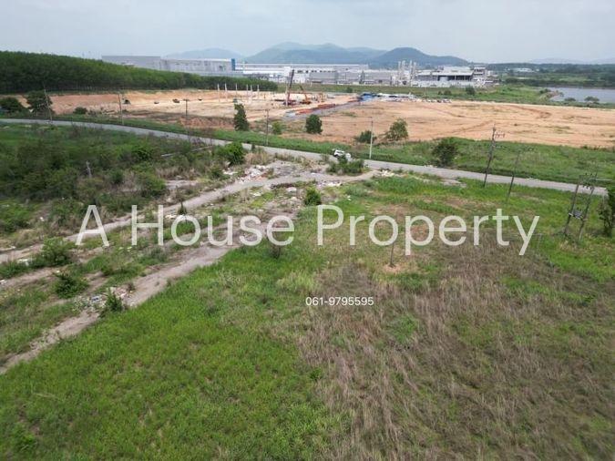 picture Land in Sriracha, Bowin, purple striped area. purple striped space Next to Sarathan Road, Chonburi - 7/8