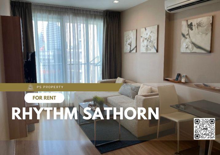 รูป ให้เช่า✨Rhythm Sathorn✨ ห้องสวยวิวสาทร สะพานตากสิน เฟอร์นิเจอร์และเครื่องใช้ไฟฟ้าครบ ใกล้ BTS สะพานตากสิน - รูปที่ 1/11