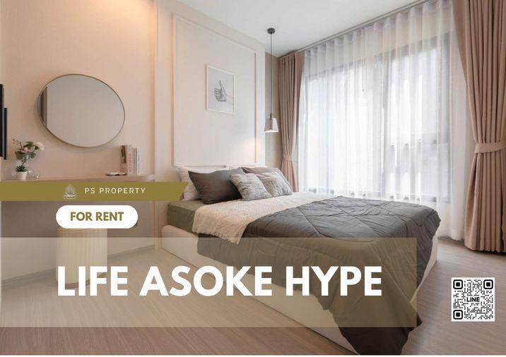 รูป ให้เช่า 📌🏙️Life Asoke Hype🏙️ 📌 ห้องสวย ตกแต่งบิ้วอินสวยมาก พร้อมเข้าอยู่ เฟอร์นิเจอร์และเครื่องใช้ไฟฟ้าครบ 🚆ใกล้ MRT พระราม 9 - รูปที่ 1/9