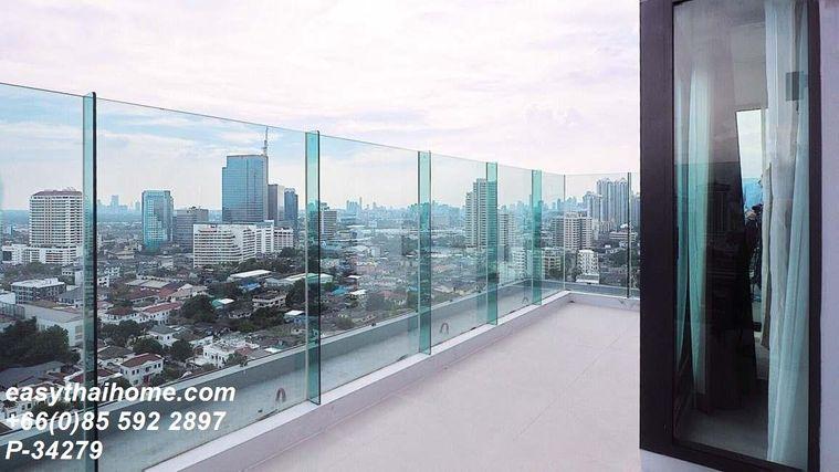 รูป ต้องการขายคอนโด พร้อมสัญญาเช่า  บ้าน สาทร เจ้าพระยา  ซอย เจริญนคร 15/1  คลองต้นไทร คลองสาน 2 ห้องนอน พร้อมอยู่ ราคาถูก - รูปที่ 32/37