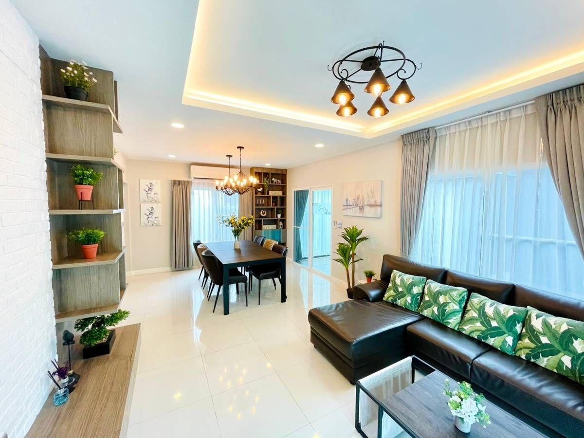 รูป 🔥🔥บ้านเดี่ยว มัณฑนา วงแหวน-บางบอน บ้านใหญ่ แต่งสวยมาก เฟอร์ครบ ราคาพิเศษสุดๆ (T01360) - รูปที่ 15/43