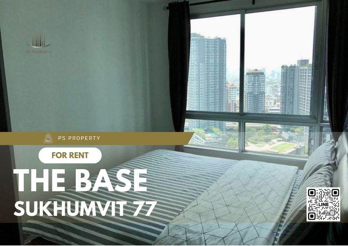 รูป ให้เช่า📣The Base Sukhumvit 77📣 เฟอร์นิเจอร์ เครื่องใช้ไฟฟ้าครบ ใกล้ BTS อ่อนนุช - รูปที่ 1/9