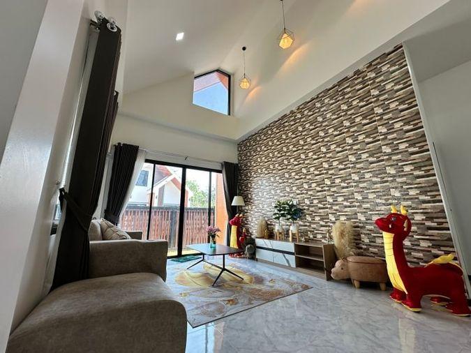 picture First-hand detached house, newly built, fully decorated, ready to move in. Rongpo-Bang Lamung Zone - 3/19