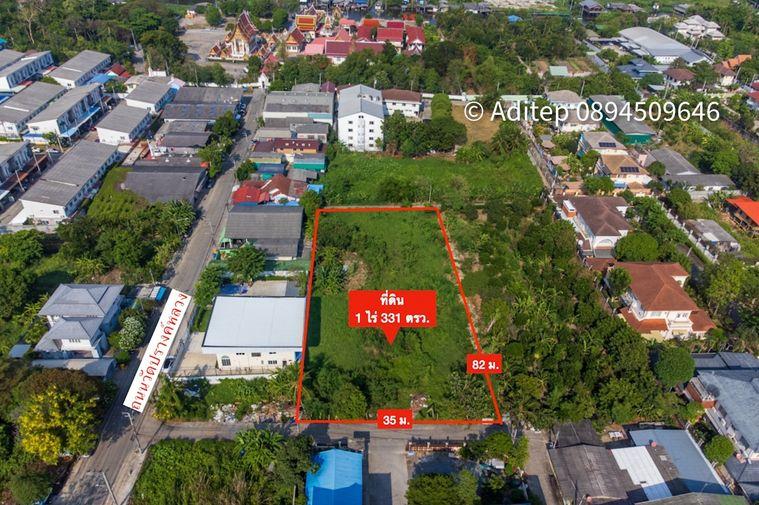 รูป ขายที่ดิน บางใหญ่ 1 ไร่ 331 ตรว. ใกล้ถนนกาญจนาภิเษก เข้าซอยวัดปรางค์หลวง 800 ม. ที่ดินเปล่าถมแล้ว ติดถนนคอนกรีต - รูปที่ 1/25