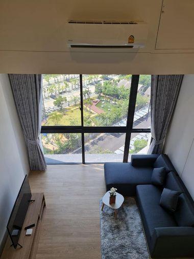 picture G8018🚨中国客户，请加微信。(在联系方式的旁边)For rent Siamese Rama 9 Line ❤️💜@condopremium💜❤️Ready to move in ⬛🟨 📞 065 695 3645🟨⬛ - 5/7