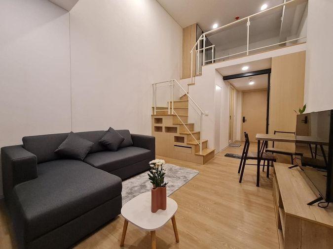 picture G8018🚨中国客户，请加微信。(在联系方式的旁边)For rent Siamese Rama 9 Line ❤️💜@condopremium💜❤️Ready to move in ⬛🟨 📞 065 695 3645🟨⬛ - 2/7