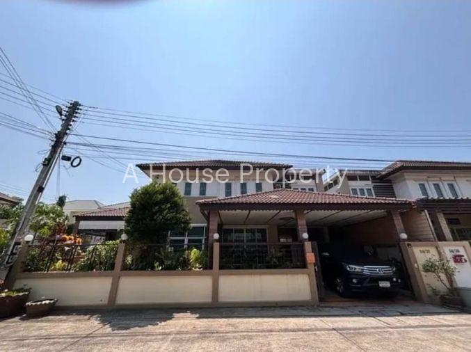 รูป บ้านเดี่ยวศรีราชามือสอง หมู่บ้านมั่งมีศรีสุข แกรนวิลล์ บางพระ ชลบุรี - รูปที่ 1/13