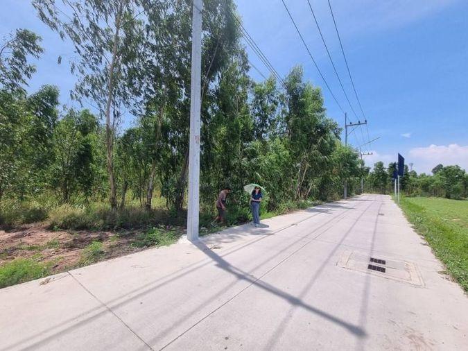 picture Beautiful plot of land for sale, orange area, complete with water and electricity, Nong Kham zone, Sriracha. - 14/17