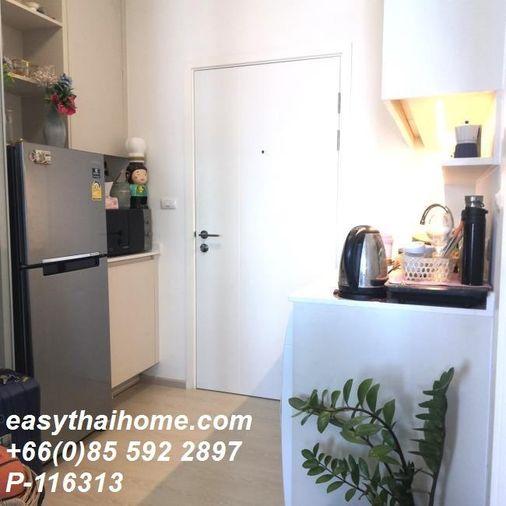 รูป P-116313 วิวเมืองสุดปัง! 1 นอน @ Chapter One Eco ห้วยขวาง ใกล้ MRT! | Line Id: @easythaihome | 085-592-2897 - รูปที่ 4/12