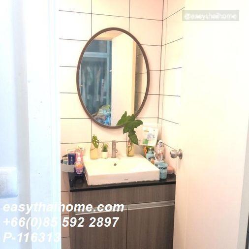 รูป P-116313 วิวเมืองสุดปัง! 1 นอน @ Chapter One Eco ห้วยขวาง ใกล้ MRT! | Line Id: @easythaihome | 085-592-2897 - รูปที่ 11/12