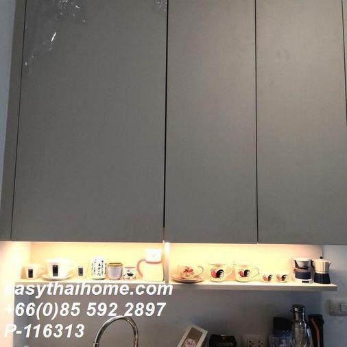 รูป P-116313 วิวเมืองสุดปัง! 1 นอน @ Chapter One Eco ห้วยขวาง ใกล้ MRT! | Line Id: @easythaihome | 085-592-2897 - รูปที่ 7/12