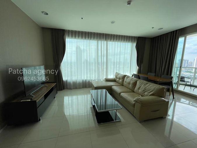 รูป ให้เช่า Menam Residences. 2นอน 100ตร.ม. Line id: @pfagent - รูปที่ 1/14