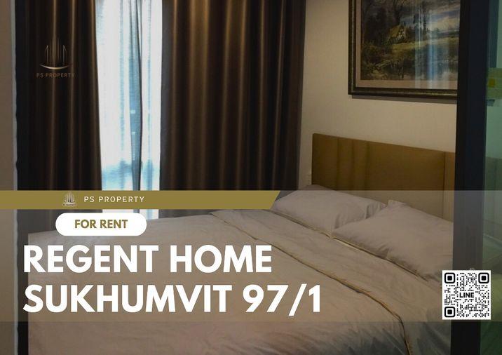 รูป ให้เช่า✨Regent Home Sukhumvit 97/1✨ ใกล้ BTS บางจาก เฟอร์นิเจอร์ เครื่องใฃ้ไฟฟ้าครบ - รูปที่ 1/11