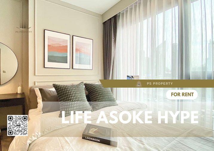 รูป ให้เช่า 🦋Life Asoke Hype🦋 ONE BEDROOM PLUS ห้องแบ่งเป็นสัดส่วน เฟอร์ครบพร้อมเครื่องใช้ไฟฟ้า พร้อมเข้าอยู่ - รูปที่ 1/12