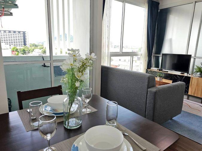 รูป 🔥🔥 คอนโดหรู่ในเมืองภูเก็ต 🔥🔥 ให้เช่า : The Wide Condo Phuket ( เดอะไวด์คอนโดเทล ถ. ศักดิเดชน์) สะพานหิน , ดาวรุ่ง , พันวา 🔥🔥 - รูปที่ 10/16