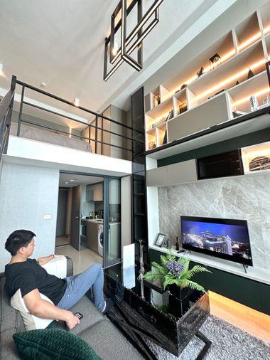 picture 3 bedrooms Ideo rama9 asoke, hybrid room, 2 floors, special clear ceiling. - 11/11