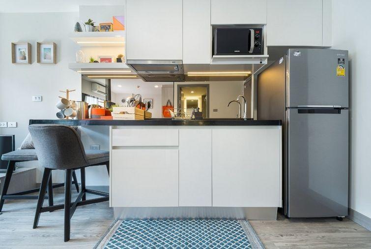 รูป Call : 065-656-9588 Condo Dusit D2 Residence Huahin ใกล้ชายหาดหัวหิน แบบ 1 ห้องนอน ชั้น5 วิวสระว่ายน้ำ และสวนสวย ตกแต่งครบ - รูปที่ 5/11