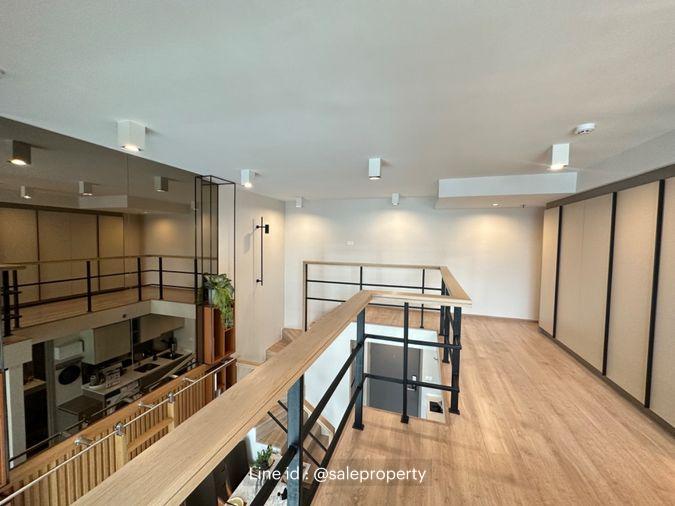 รูป Ideo rama9 asoke ห้องแบบ hybrid2ชั้น ทำเป็น2ห้องนอนได้สบาย เพดานโปร่ง - รูปที่ 9/10
