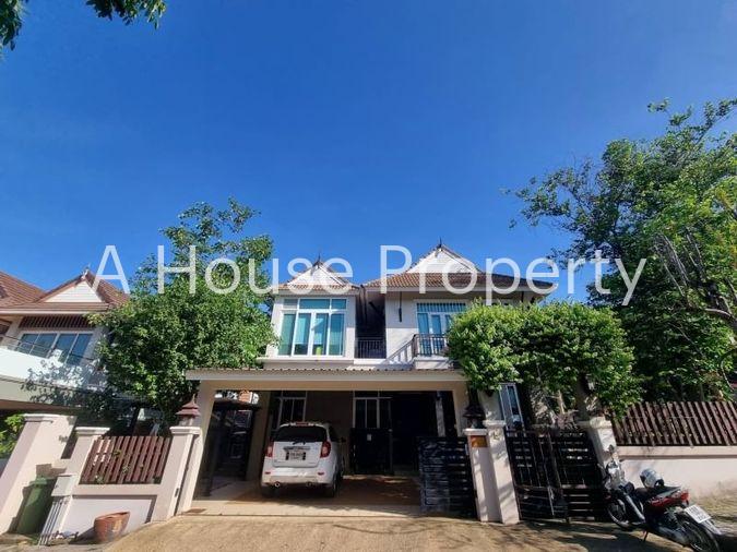 picture Sriracha 2-story detached house for sale, Tharapura Village, Phase 2, Sriracha, Chonburi - 1/19
