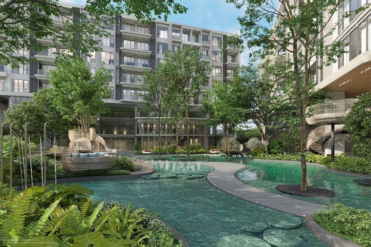 รูป โครงการติดทะเล ใกล้ห้างหรู โอเชี่ยนมาริน่า ยอร์ช พัทยา The Panora Estuaria พัทยา - รูปที่ 18/44