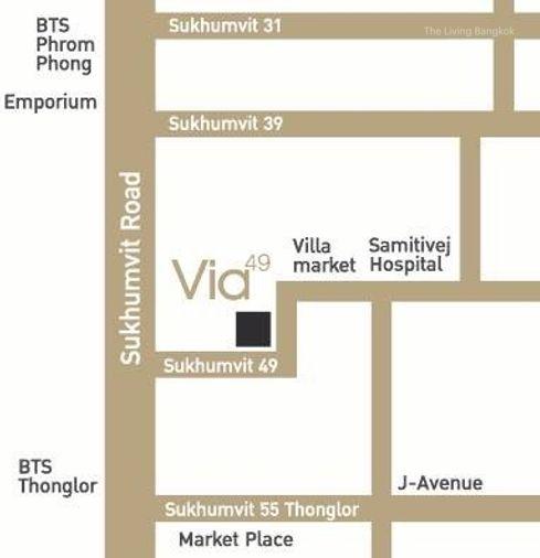 รูป ให้เช่าคอนโด : เวีย 49 : Via 49 Sukhumvit 49 (ST-02) - รูปที่ 9/9