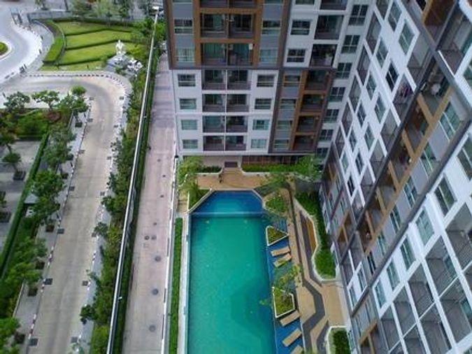 picture G0357🚨中国客户，请加微信。(在联系方式的旁边)For rent The Trust Condo Ngamwongwan Line ❤️💜@condopremium💜❤️ - 30/33