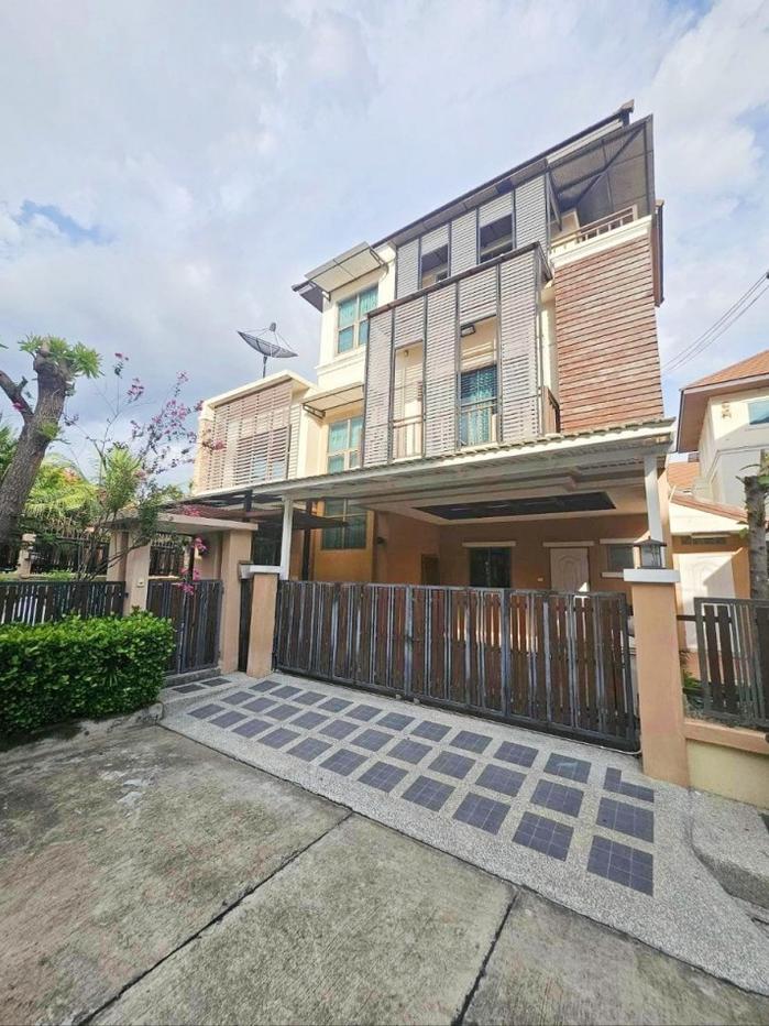 รูป ขาย บ้านเดี่ยว 3 ชั้น นนทรี รีเจ้นท์ ราชพฤกษ์ 71 ตรว. 4 ห้องนอน 5 ห้องน้ำ หลังมุม ตรงข้าม Central Westville - รูปที่ 1/12