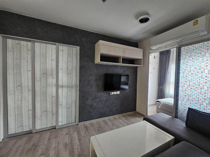 picture For rent 🔺Niche Mono Ramkhamhaeng🔺ONE BEDROOM Plus, beautiful room, decorated, ready to move in, fully furnished. - 10/19