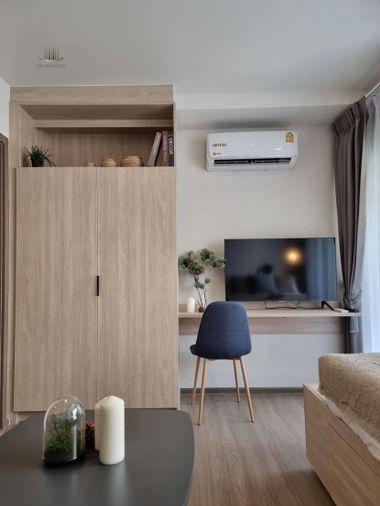 รูป ให้เช่า 🔺THE MUVE Ram 22🔺 ONE BEDROOM เฟอร์นิเจอร์และเครื่องใช้ไฟฟ้าครบ ตกแต่งพร้อมเข้าอยู่ - รูปที่ 8/10