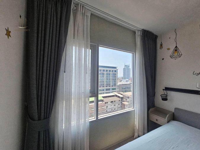 picture For rent 🔺Niche Mono Ramkhamhaeng🔺ONE BEDROOM Plus, beautiful room, decorated, ready to move in, fully furnished. - 9/19