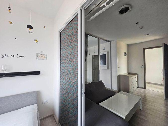 picture For rent 🔺Niche Mono Ramkhamhaeng🔺ONE BEDROOM Plus, beautiful room, decorated, ready to move in, fully furnished. - 8/19