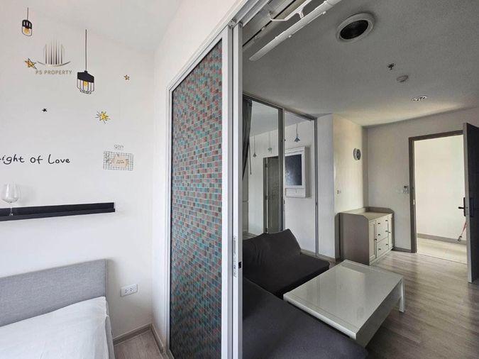 picture For rent 🔺Niche Mono Ramkhamhaeng🔺ONE BEDROOM Plus, beautiful room, decorated, ready to move in, fully furnished. - 8/19